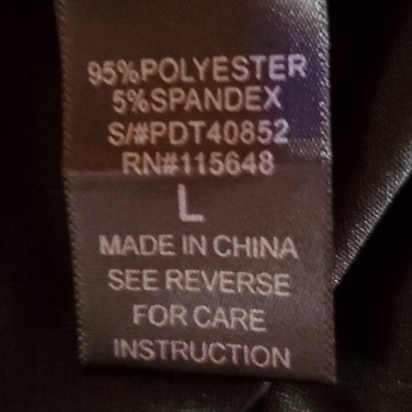 Black Beaded Halter Lined Dress Size Lg - Picture 6 of 9